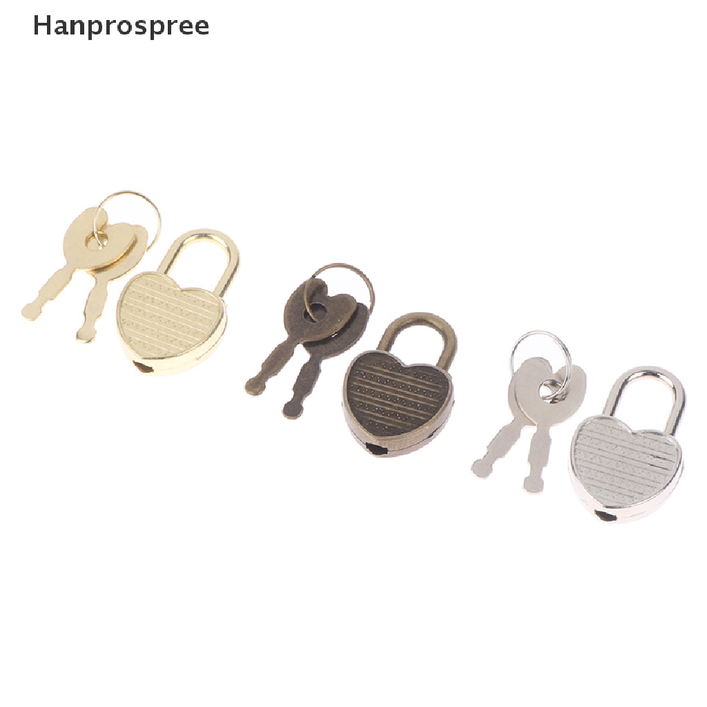 1 Bộ Ổ Khóa Hành Lý Hình Trái Tim