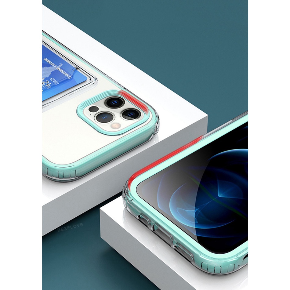 Ốp Điện Thoại Silicon Mềm Trong Suốt 3 Trong 1 Cho iPhone 11 12 13 14 Pro MAX Plus 6 6S 7 8 Plus X XR XS MAX SE 2020 2022