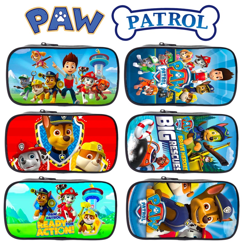 Hộp Đựng Bút Cỡ Lớn In Hình Paw Patrol Đáng Yêu Cho Bé