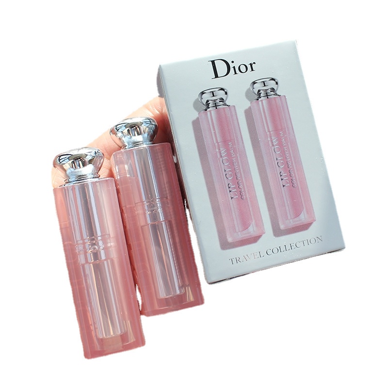 Dio Color Changing Lipstick Sample 001 004 Moisturizing Lipstick Lip Balm Two-piece Set 1.4g*2 Set 2 Son Dưỡng Ẩm Thay Đổi Màu Sắc 1.4g * 2