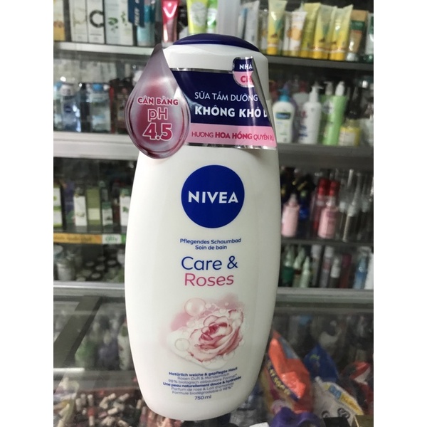 Sữa tắm Nivea Creme Smooth, 750ml