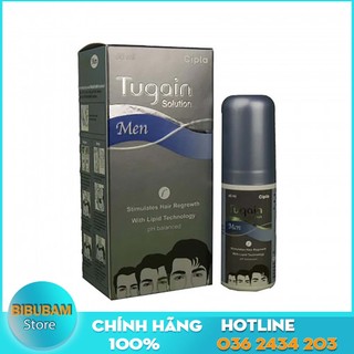 Xịt mọc tóc tugain men solution minoxidil 5% , 0.1% finasteride lọ 60ml