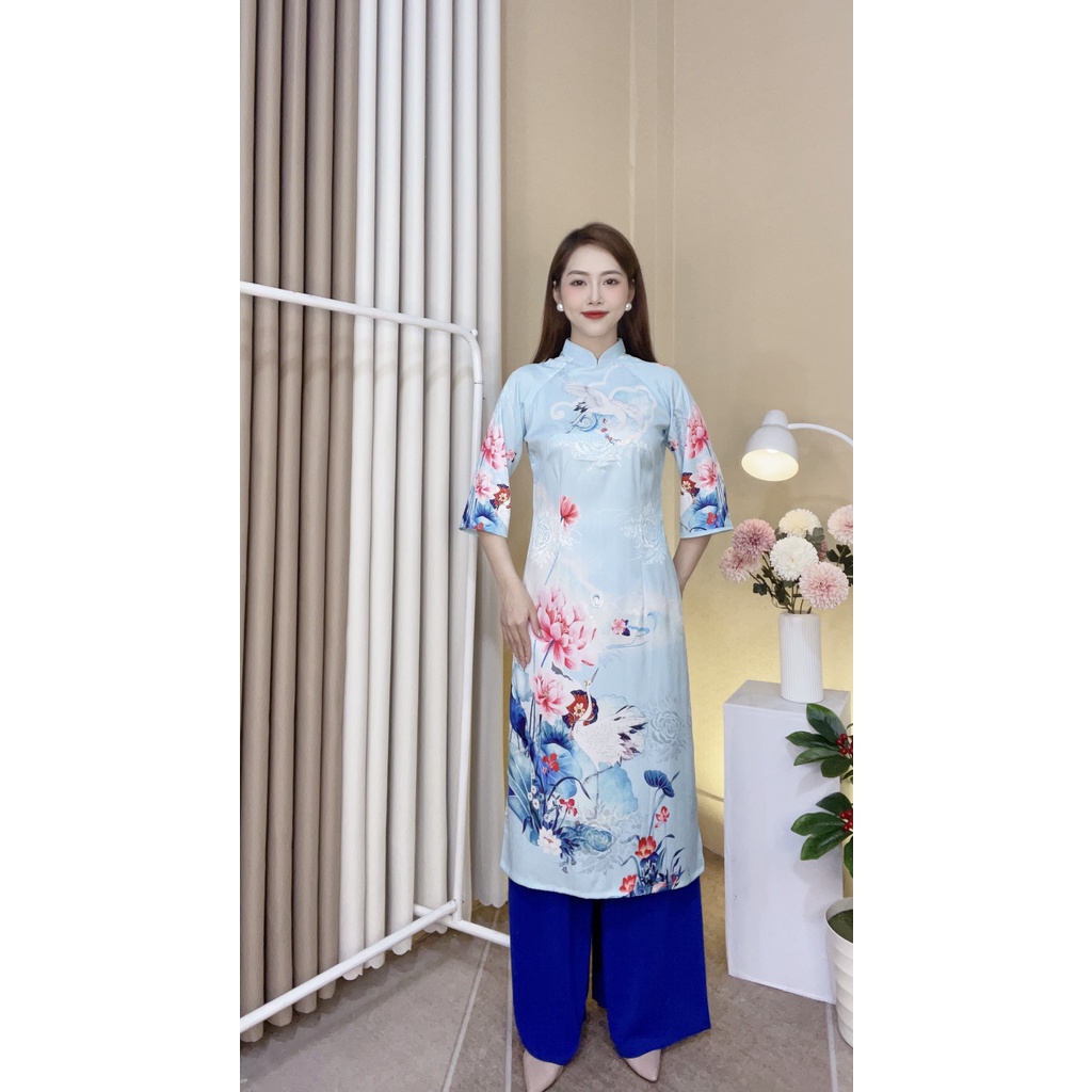 💕Siêu phẩm áo dài cách tân 2 tà cao cấp đẹp ảnh thật 100% hàng thiết kế giá sỉ😍