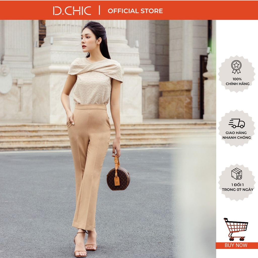 Quần ống lửng cạp rời D.CHIC MS: 482534