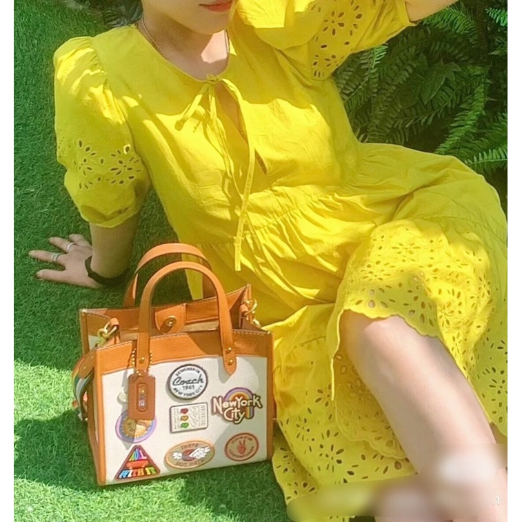 Bộ balo, túi tote, túi bao tử coach mẫu mới