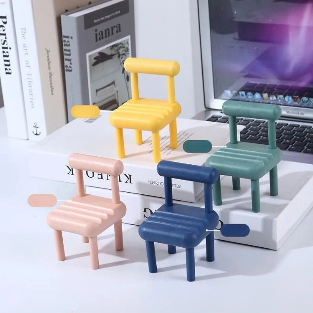 Giá Đỡ Hình Ghế Ngồi Dành Cho Điện Thoại, Máy Tính Bảng - Giá Đỡ Đa Năng - Đồ Trang Trí Bàn Làm Việc