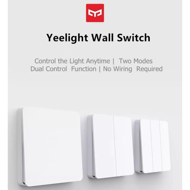 Công tắc âm tường Yeelight cho đèn trần thông minh - Hỗ trợ Slisaon - Bật tắt đèn ốp trần, M2