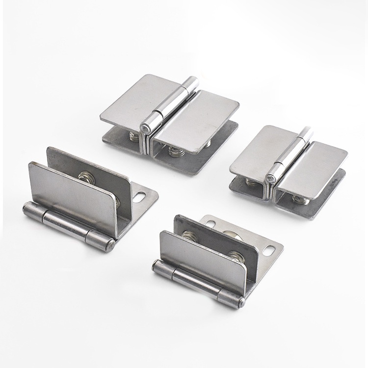 Bản Lề Cửa Kính Inox - Bản Lề Cửa Kính Inox Chất Lượng Cao Siêu Bền (1 Cái)