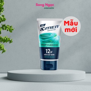 Sữa rửa mặt Xmen Deep Clean - Sạch sâu (cho nam)( Bao bì Mới)
