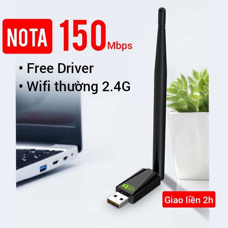 [Hỏa Tốc] USB WiFi LB LINK 650 Mb có 5Ghz giúp thu wifi cho PC tốt loại gaming là 1300mbps anten đôi lblink