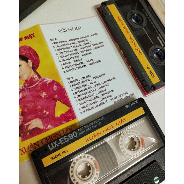 3 băng cassette nhạc xuân Chrome Type ll