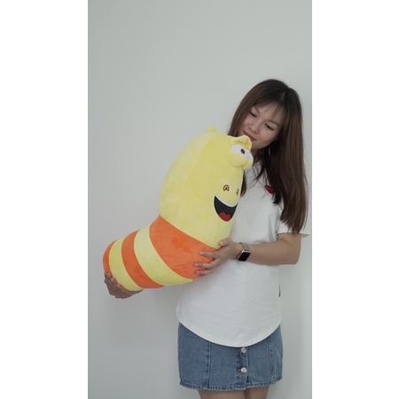 Gấu bông Sâu Larva tinh nghịch siêu cute hàng cao cấp mềm mịn - Gấu Bông Teddy Xoài