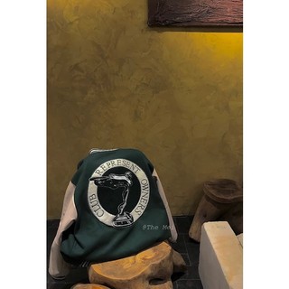 Có sẵn - áo khoác bóng chày - varsity jacket represent - bảng đẹp,có trần bông - hình thật - the mei
