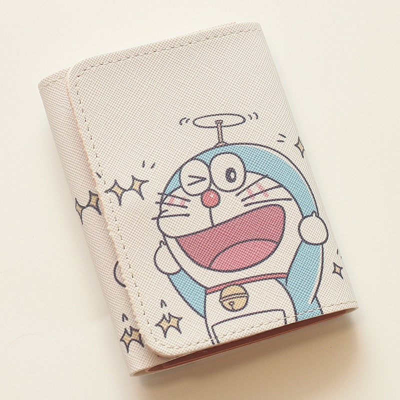 Ví Đựng Thẻ Đa Năng Họa Tiết Hoạt Hình Winnie the Pooh / Cậu Bé Bút Chì Shin-chan