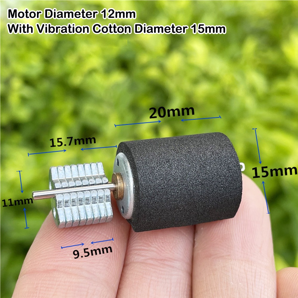Động Cơ Rung Động Cơ Micro 12 * 22MM DC 3V-6V Chuyên Dụng Cho Máy Mát Xa