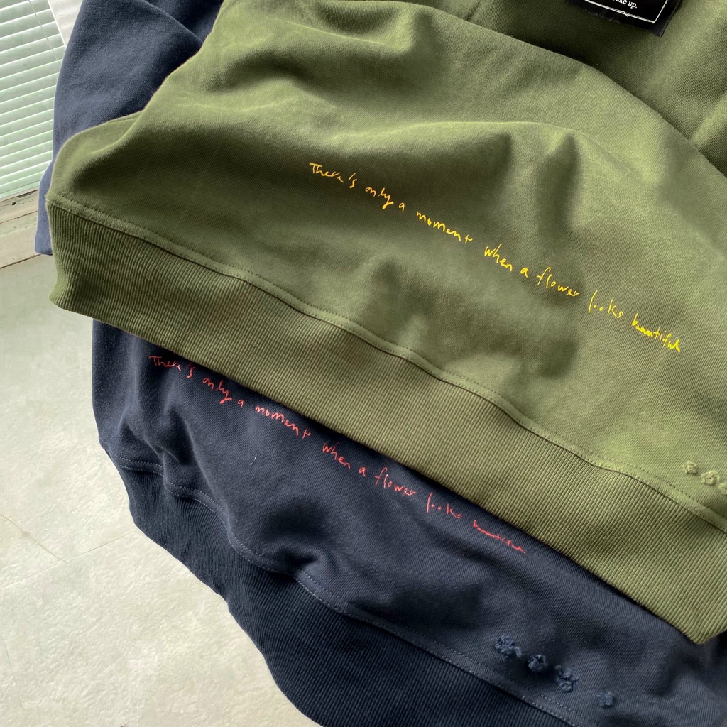 Áo hoodie nam nữ form boxy CANDLES RD MOMENT thiết kế tag collection độc đáo nỉ chân cua 440gsm chính hãng