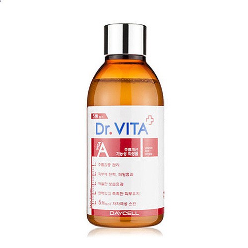 Nước hoa hồng Vitamin A DAYCELL Dr.VITA Skin Toner 200ml