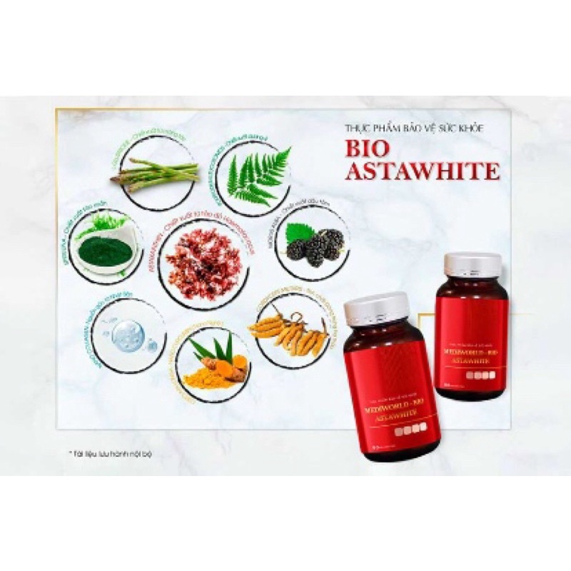 VIÊN UỐNG TRẮNG SÁNG DA  Bio AstaWhite - Mediworld