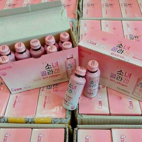 NƯỚC UỐNG GIRL COLLAGEN HÀN QUỐC - FULL HỘP