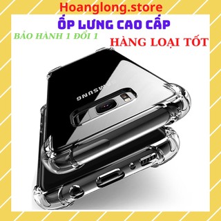 Ốp lưng samsung nhựa dẻo chống sốc- trong suốt galaxy note 8, note 9, note 10 pro, s8, s8 plus, s9, s10 plus..