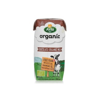 Thùng 12 hộp sữa hữu cơ Arla vị Chocolate - Đan Mạch