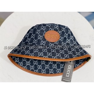 Nón vành tai bèo - mũ bucket thêu GC tròn nam nữ xịn xò thời trang