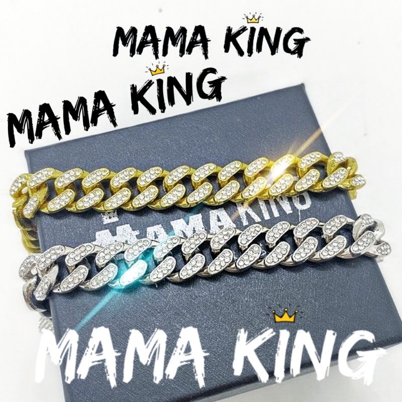 LẮC TAY HIPHOP ĐÍNH ĐÁ VÒNG TAY LẮC TAY NAM CUBAN V1 by Mama King