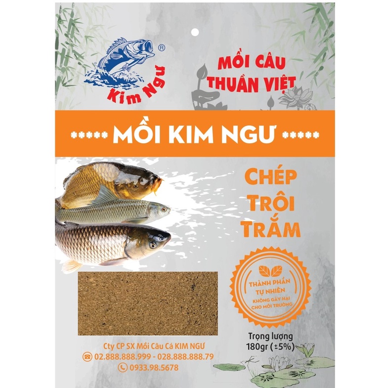 Mồi câu cá chép cho tự nhiên và dịch vụ