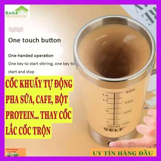 Cốc khuấy tự động pha sữa, cafe, bột protein thay cốc lắc cốc trộn