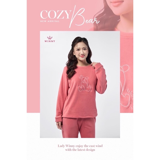 BỘ MẶC NHÀ WINNY 22506 CHẤT LIỆU NỈ BÔNG