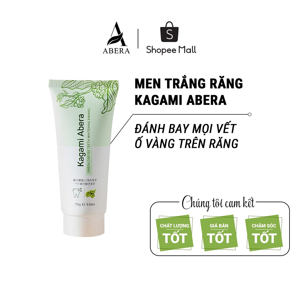 ABERA MALL Men trắng răng Kagami Abera đánh bay mọi vết ố vàng trên răng