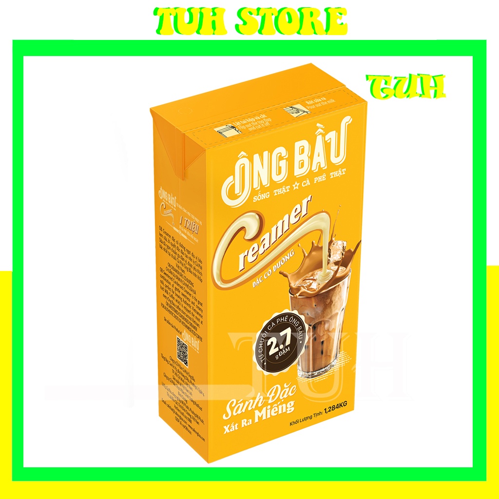 Sữa Đặc Có Đường Ông Bầu Hộp 1284g, Creamer Đặc Có Đường OB-TUH Store