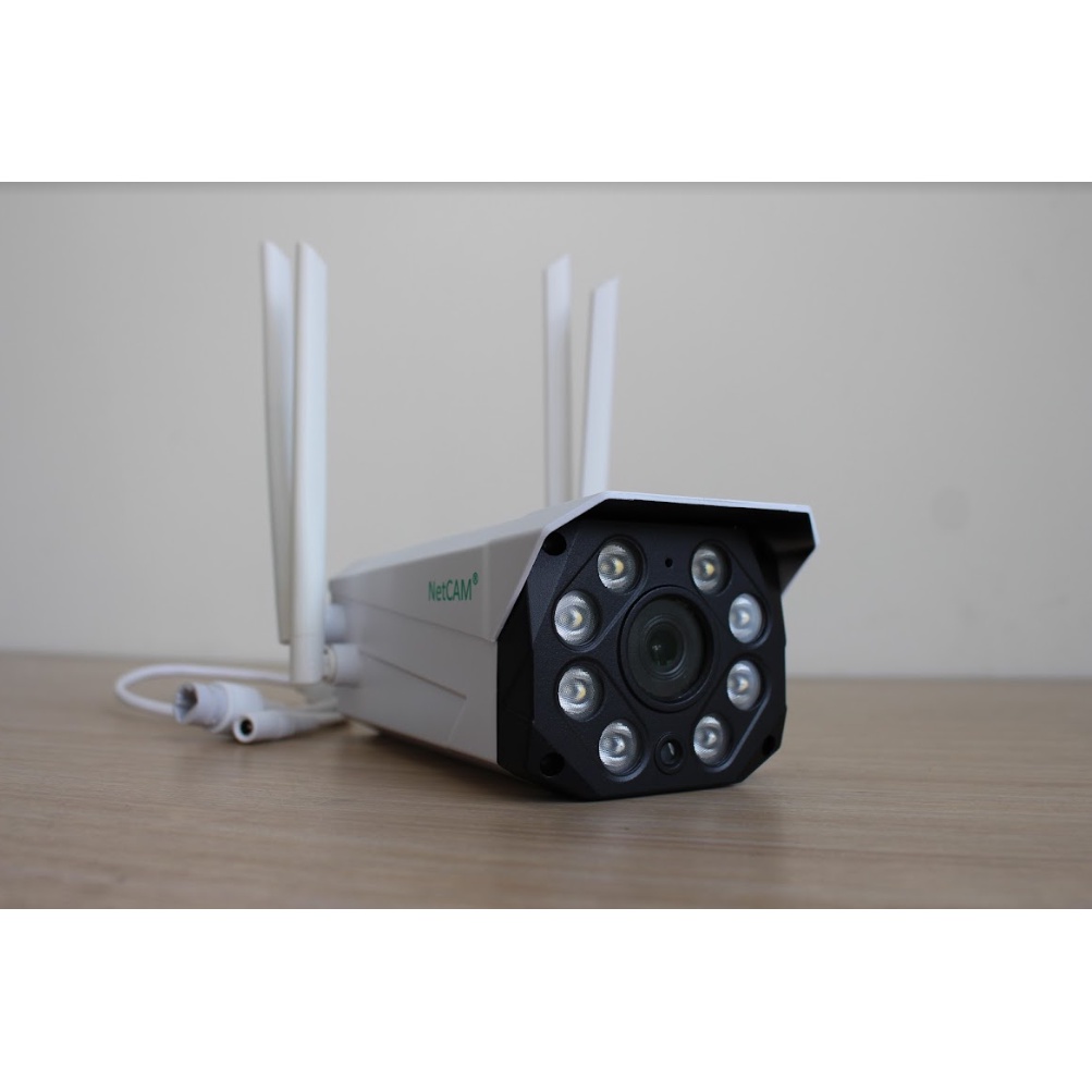 Camera giám sát IP wifi ngoài trời NetCAM NT5.0DL 5MP - Hãng Phân Phối Chính Thức