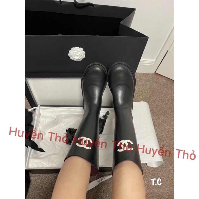 Boot lửng channel nhựa mai phương bùi [ Hàng order ]