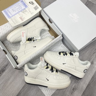 Giày_nike air force 1 low " brooklyn " sail black, giày af1 âm dương chuẩn s.cấp cho nam và nữ