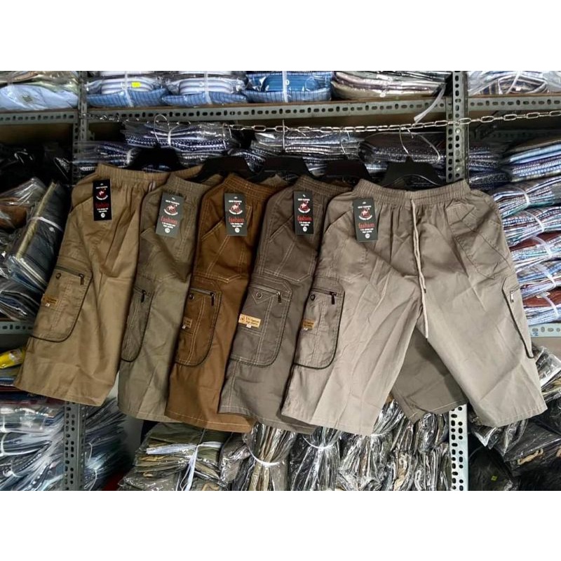 (Cotton 100%) Quần kaki khoá kéo túi hộp nam chất cotton mềm size từ 50-90kg