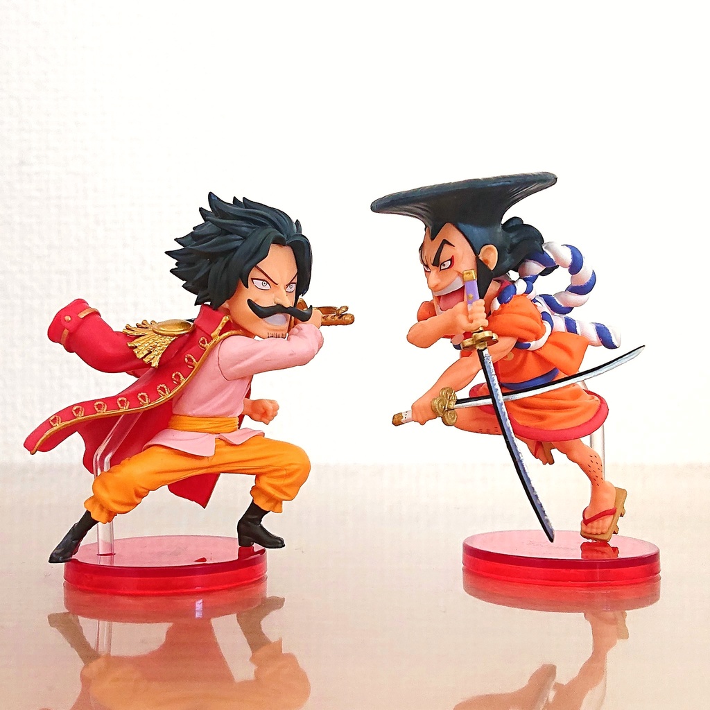 [CHÍNH HÃNG] Mô hình Gol D. Roger x Kozuki Oden NEW FULL BOX - WCF Jump - Figure One Piece
