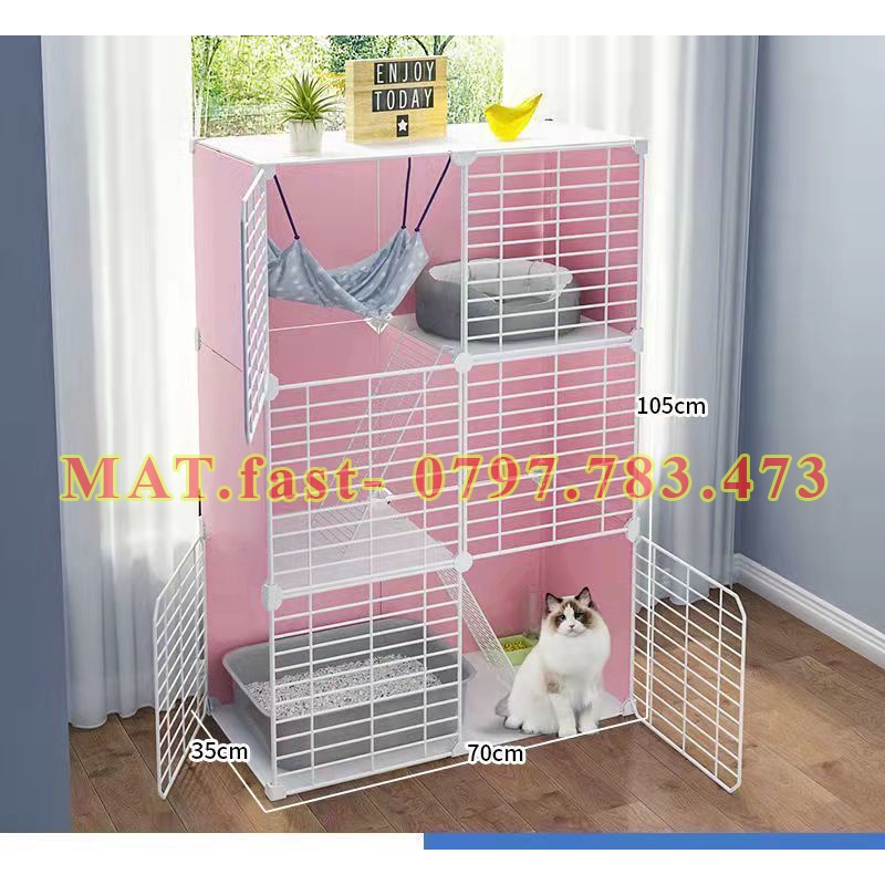 [FREESHIP] CHUỒNG THÚ CƯNG CHÓ MÈO PET LẮP GHÉP ĐA NĂNG TIỆN LỢI