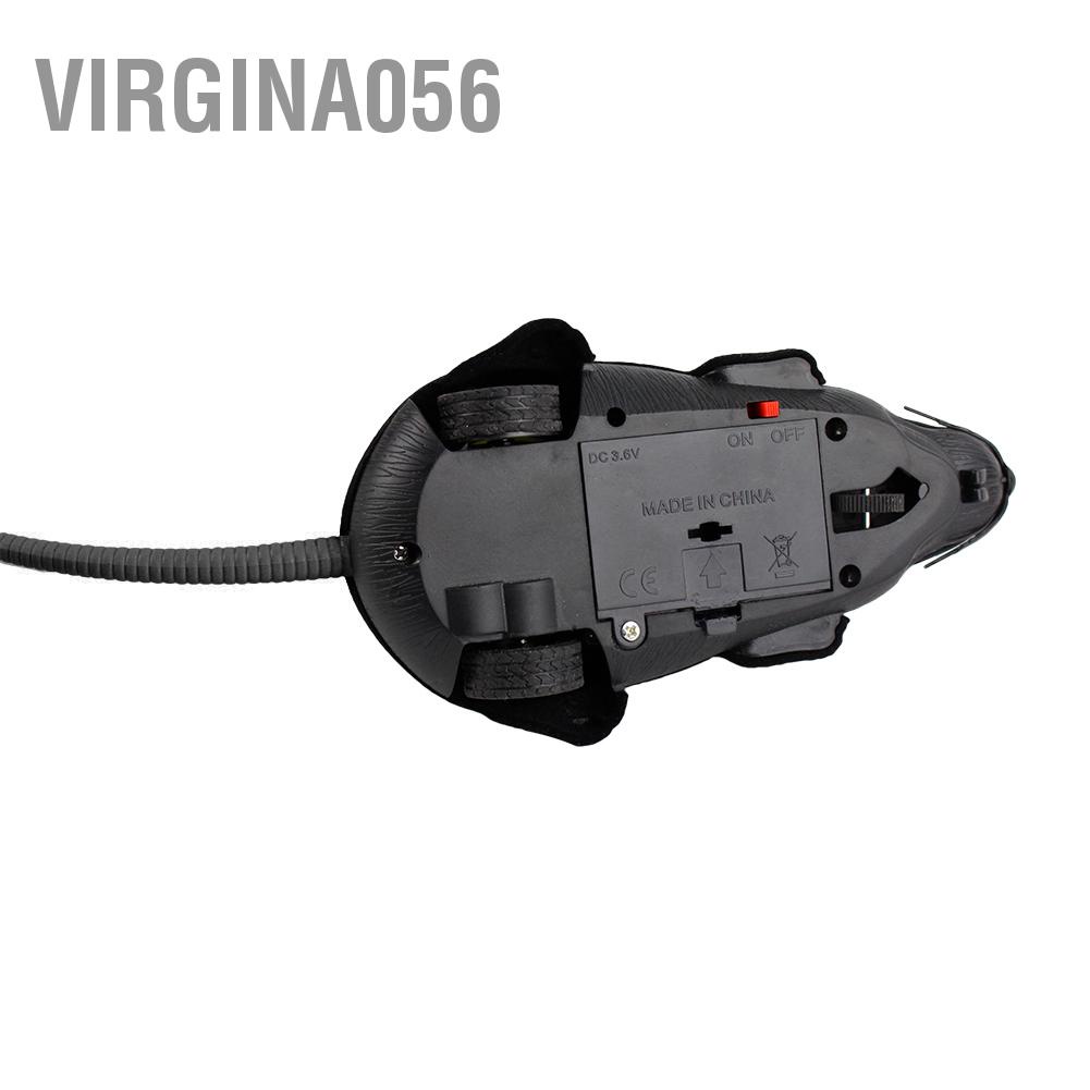 Virgina056 Điều khiển từ xa không dây RC Chuột điện tử Đồ chơi cho mèo Con Quà tặng Xmas