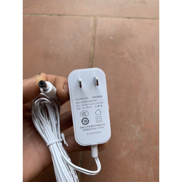 Nguồn 12V-2A camera,wifi,tivibox vvv- Adapter 12V chân to