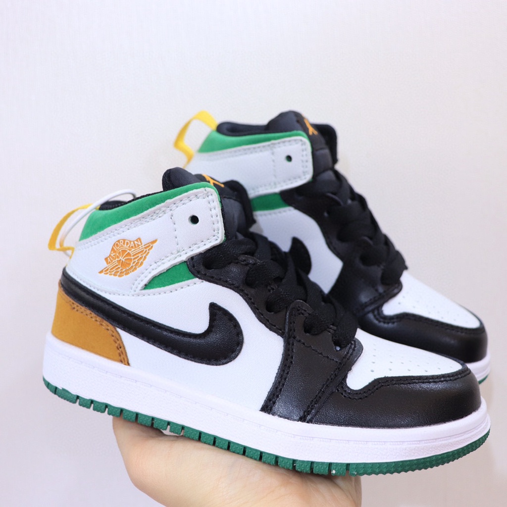 Giày Bóng Rổ Nike AJ1 Chống Trượt RVAK NHNI Wfegg Thời Trang Xu Hướng Cho Trẻ Em
