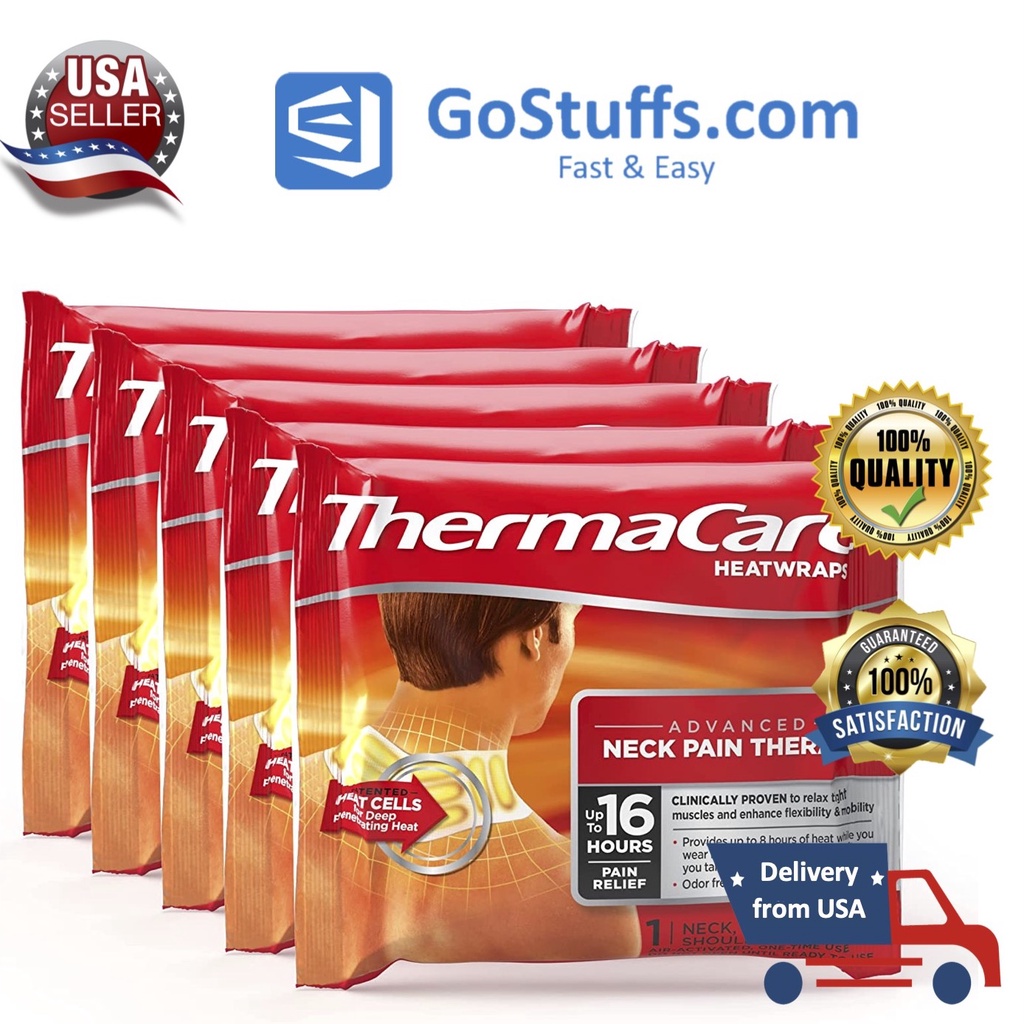 ThermaCare Miếng dán giảm đau vùng Cổ Vai Gáy 1 miếng