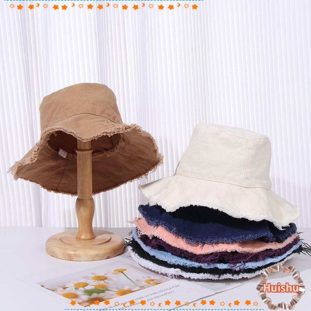 Nón Bucket Chất Liệu Cotton Chống Nắng Thời Trang Mùa Hè Cho Tuổi Teen