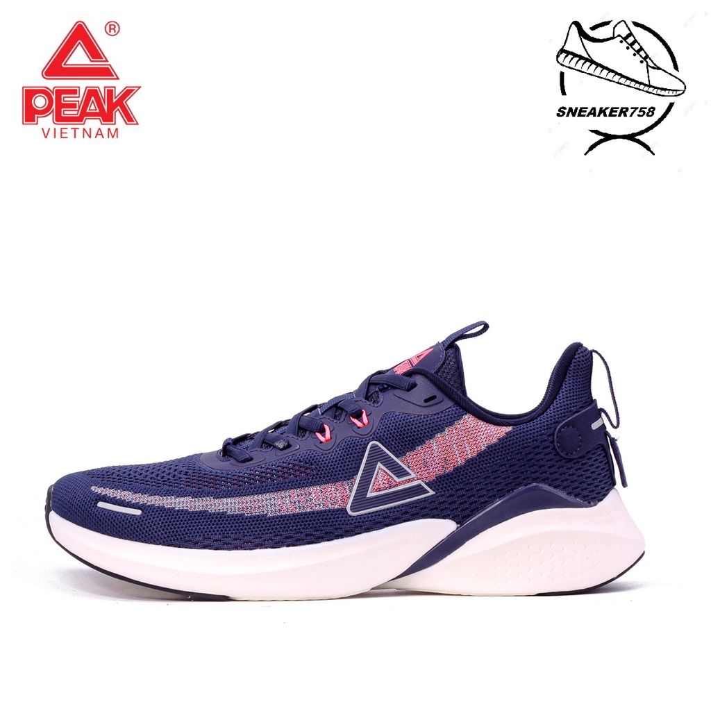 Giày chạy bộ Nam PEAK Ultra Light New Gen E13257H – Xanh Navy
