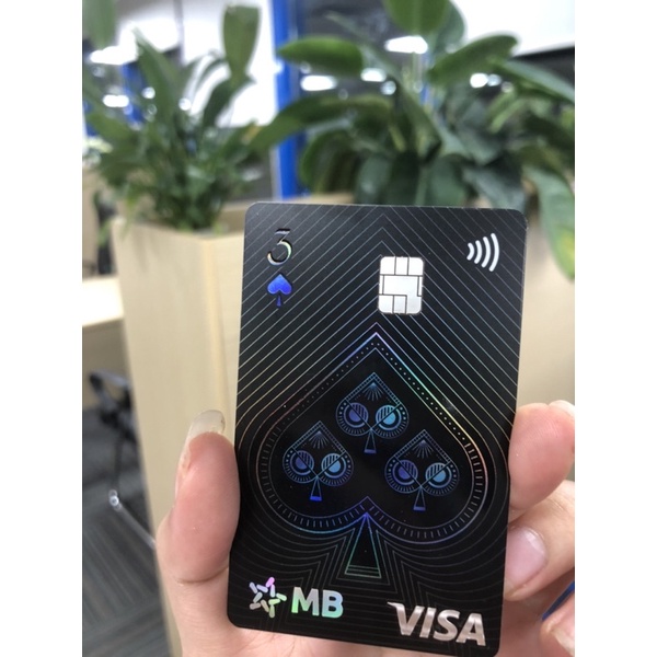 MB Thẻ 3 Bích Visa - MB Card
