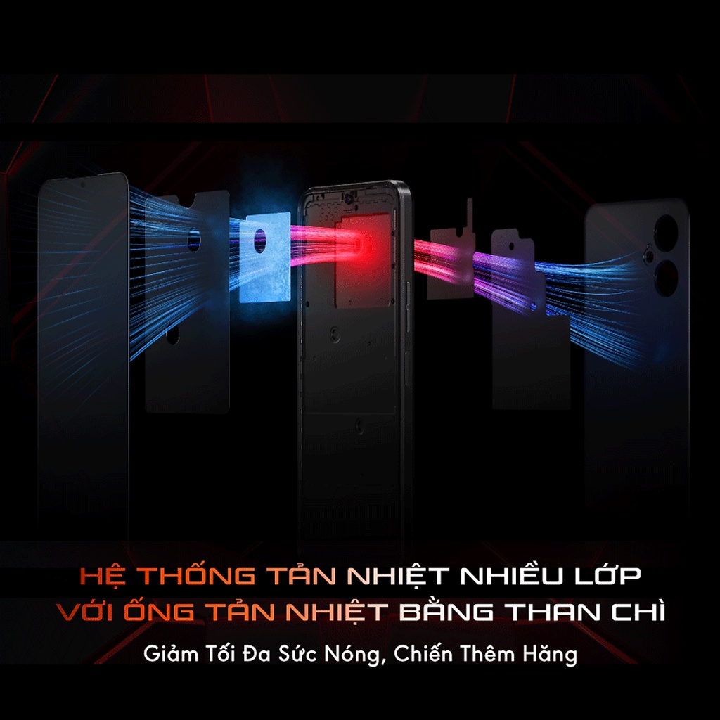 Điện thoại Gaming Tecno POVA 4 PRO 8GB/256GB - MTK G99| 6000 mAh | Sạc nhanh 45W - Hàng Chính Hãng