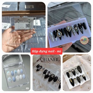 Hộp đựng móng tay, hộp nail mi, hộp đựng nail box