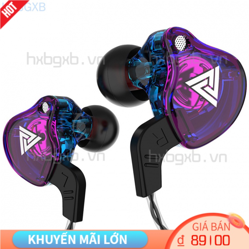 Cặp tai nghe nhét tai có dây giắc cắm 3.5mm cho điện thoại/máy tính bảng/máy nghe nhạc Mp3/Mp4