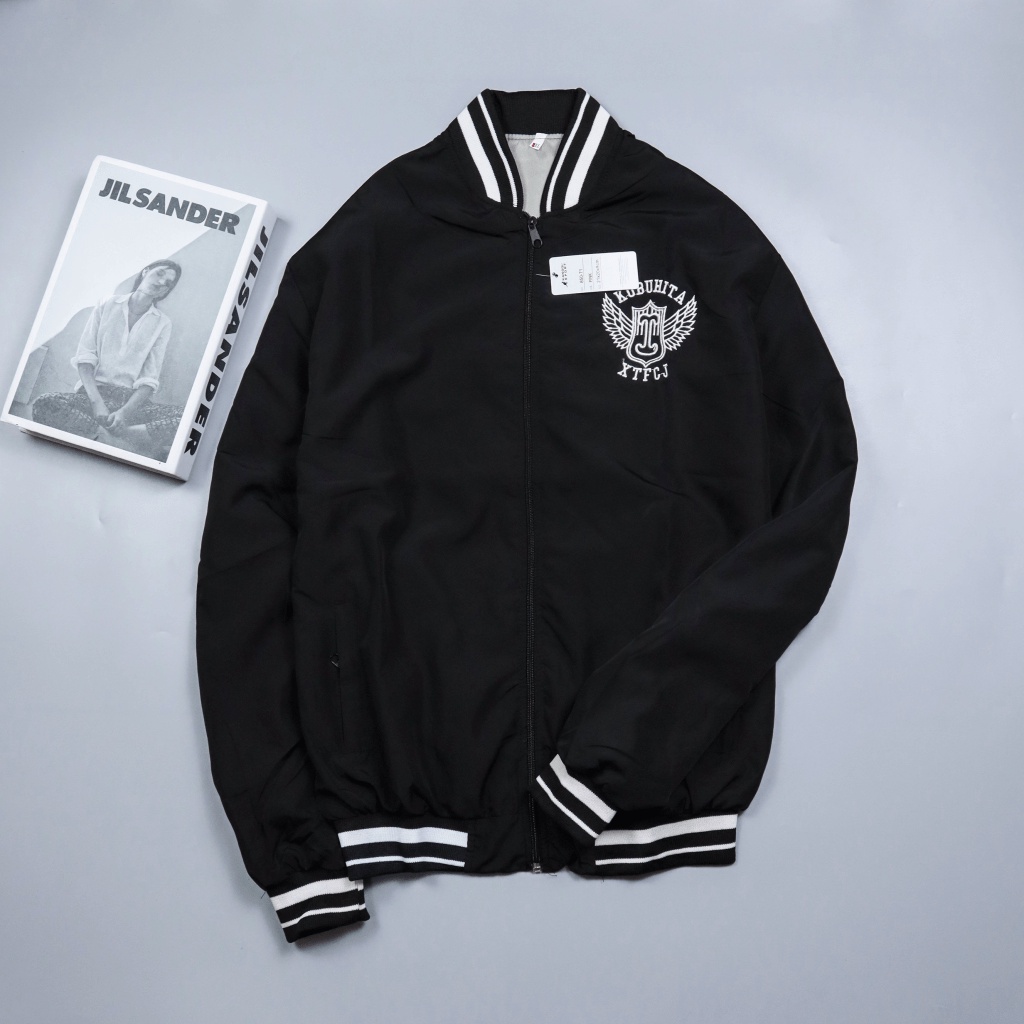 (FREE SHIP) SƠ HỞ LÀ GIẢM GIÁ CHO KHÁCH IU NHANH TAY ĐẶT NGAY-ÁO KHOÁC DÙ KHÔNG MŨ CÓ HÌNH THÊU CỰC NĂNG ĐỘNG TM SHOP VA