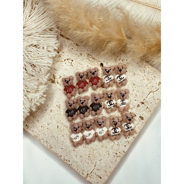 Gấu Nail 2023, Gấu Trang Trí Móng Tay chân